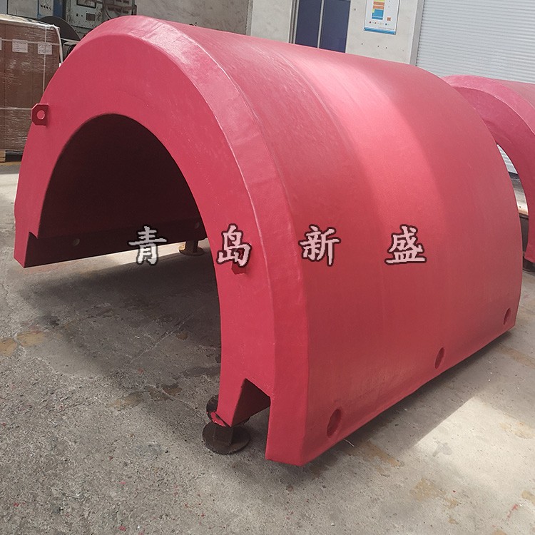 自浮式鋼覆防撞材料